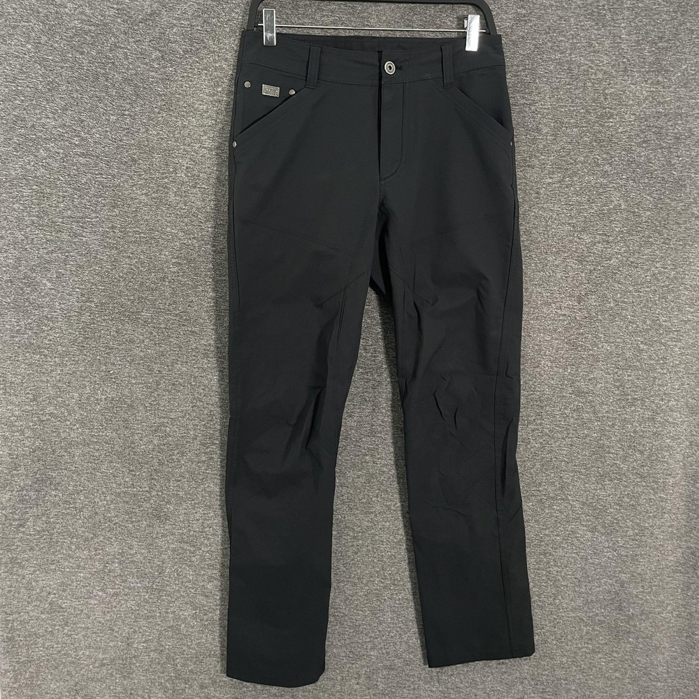 Kuhl Pants Mens 30x32 Black SILENCR Lightweight Hiking Travel Workwear Outdoor